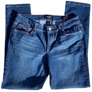 Nine West Slim Boyfriend dark jeans, size 4P